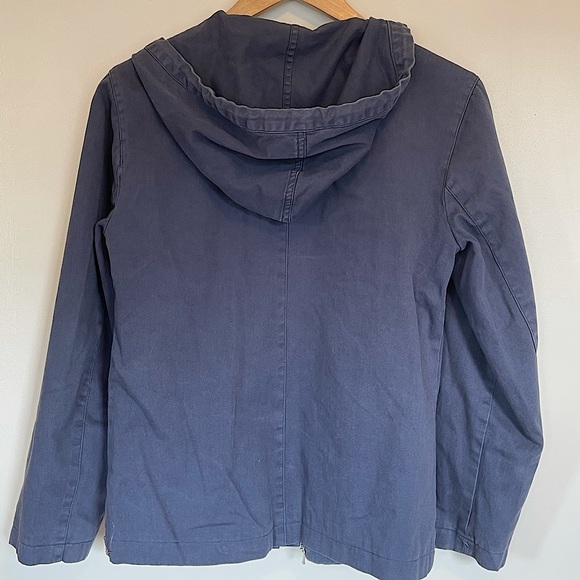 GAP Blue Linen Shell Jacket Size S - Picture 2 of 4